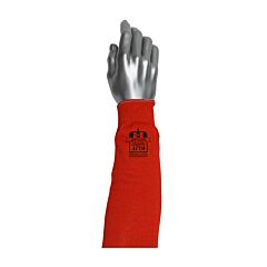 Pip 10-Kvs12Rd Kut Gard Single-Ply Kevlar Armor Blended Sleeve, Red, Size 12"