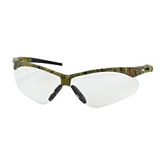 Pip 250-An-10130 Anser Semi-Rimless Safety Glasses With Camouflage Frame, Clear Lens And Anti-Scratch Coating