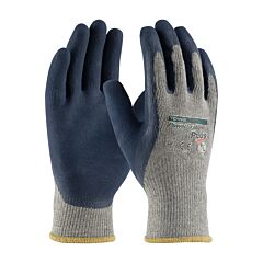 Pip 39-C1600/Xl Powergrab Plus, Gray 10G Cotton/Poly Shell, Blue Latex Microfinish Grip, Pack Of 12 Pairs