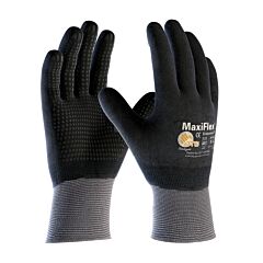 Maxiflex® Endurance™ 34-846/S Seamless Knit Nylon Gloves, Nitrile Coated Microfoam Grip On Full Hand, Micro Dot Palm, Touchscreen, Size Small