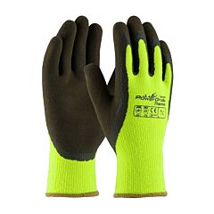 Pip 41-1405/S Powergrab Thermo, Hv Lime Acrylic Terry Shell, Latex Microfinish Grip, Pack Of 12 Pairs