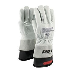 Pip 148-2000/11 Pip Top Grain Goatskin Leather Protector For Novax Gloves - Gauntlet Cuff, Natural, Size 11