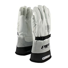 Pip 148-5000/11 Pip Top Grain Goatskin Leather Protector For Novax Gloves - Gauntlet Cuff, Natural, Size 11