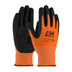 Pip 16-343Or/Xxl G-Tek Polykor, Hv Orange 13G Shell, Dd Nitrile Microsurface Grip, A2, Pack Of 12 Pairs
