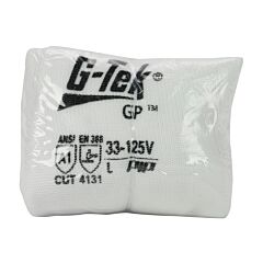 Pip 33-125V/Xs G-Tek Gp, White 13G Nylon Shell, White Pu Coat Smooth Grip, Vend Pack, Pack Of 12 Pairs