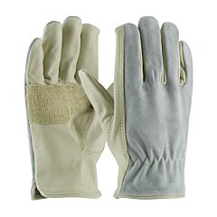 Pip 122-169/M Anti-Vibration Leather Driver'S Style, Top Grain Palm, Split Back, 1/Pair