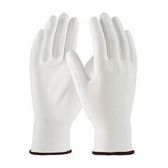Pip 33-115/L White Polyester 13G Shell, White Pu Coated Smooth Grip, Unbranded, Pack Of 12 Pairs