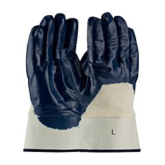 Pip 56-3153 Armortuff, Jersey Liner, Blue, Nitrile Palm Coating, Plasticized Sc, Pack Of 12 Pairs