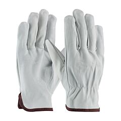 Pip 71-3601/M Regular Grade Top Grain Goatskin Leather Drivers Gloves, Keystone Thumb, Natural, Size Medium