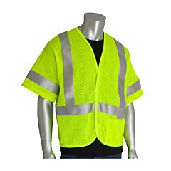 Pip 305-3100-2X Pip Ansi Type R Class 3 Ar/Fr Mesh Vest, Hi-Viz Yellow, Size 2X-Large