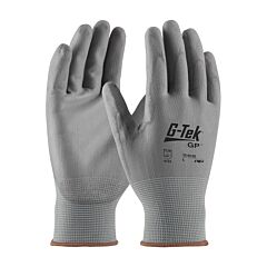 Pip 33-G125/M G-Tek Gp, Gray 13G Nylon Shell, Gray Pu Coated Smooth Grip, Pack Of 12 Pairs