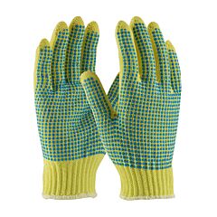 Pip 08-K300Pdd/S 100% Kevlar, 7 Gauge, Middleweight, Ansi2, Dots 2 Sides, Pack Of 12 Pairs