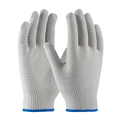 Pip 40-6411/S Cleanteam Seamless Knit Nylon / Carbon Fiber Electrostatic Dissipative (Esd) Glove With Pvc Dot Grip, Gray, Size Small