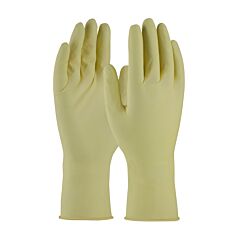 Pip 100-323010/L Cleanteam Single Use Class 10 Cleanroom Latex Glove With Fully Textured Grip - 12", Natural, Size Large