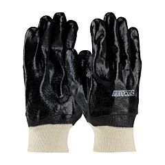 Pip 58-8015R Procoat, Supported Pvc, Interlock Lined, Black, Rough Finish, Kw, Pack Of 12 Pairs