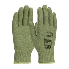 Pip 07-Ka730/M Kut Gard Seamless Knit Acp / Kevlar Blended Glove With Polyester Lining - Medium Weight, Green, Size Medium