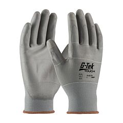 Pip 33-Gt125/Xxl G-Tek Touch, 13G Gray Nylon/Poly Shell, Gray Pu Coated, Touchscreen, Pack Of 12 Pairs