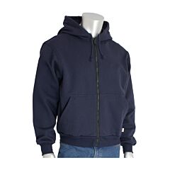 Pip 385-Frzh-Or/2X Pip Ar/Fr Fleece Zip Hoodie, Orange, Size 2X-Large