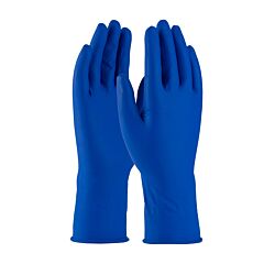 Pip 62-327Pf/Xl Ambi-Thix Medical Grade Extra Thick Disposable Latex Glove, Powder Free With Fully Textured Grip - 13 Mil, Blue, Size X-Large