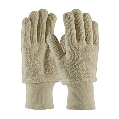 Pip 42-C713/S Pip Terry Cloth Seamless Knit Glove - 18 Oz, Natural, Size Small