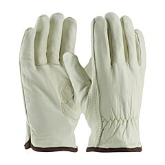 Pip 77-265/S Top Grain Cowhide Drivers, Regular, White Thermal Liner, Keystone Thumb, Pack Of 12 Pairs