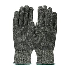 Pip 14-Asp700Pdd/Xxs Kut Gard Seamless Knit Polykor Blended Antimicrobial Glove With Cotton Lining And Double-Sided Pvc Dot Grip - Medium Weight, Salt & Pepper, Size 2X-Small