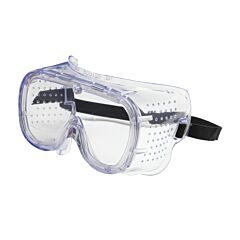 Pip 248-5090-300B 550 Softsides Direct Vent Goggle With Clear Blue Body, Clear Lens And Anti-Scratch Coating