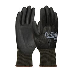 Pip 33-325/Xl G-Tek, Heavyweight 13G Black Nylon Shell, Extra Thick Black Pu Coating, Pack Of 12 Pairs