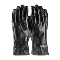 Pip 58-8030R Procoat, Supported Pvc, Interlock Lined, Black, Rough Finish, 12 Inch, Pack Of 12 Pairs