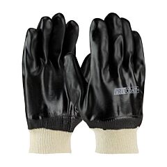 Pip 58-8215Dd Procoat, Supported Pvc, Jersey Lined, Black, Sandy Finish, Kw, Pack Of 12 Pairs