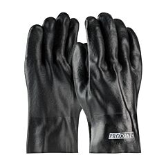 Pip 58-8020Dd Procoat, Supported Pvc, Jersey Lined, Black, Rough Acid Fnsh, 10 Inch, Pack Of 12 Pairs