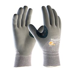 Maxicut® Dry 19-D475/Xl Seamless Knit Dyneema® / Engineered Yarns Gloves, Nitrile Coated Foam Grip On Palm, Fingers & Knuckles, Size X-Large