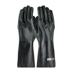 Pip 58-8140Dd Procoat, Supported Pvc, Interlock Lined, Black, Sandy Finish, 14 Inch, Pack Of 12 Pairs