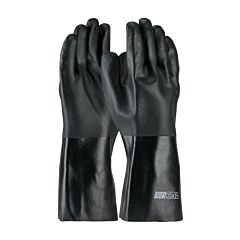 Pip 58-8040Dd Procoat, Supported Pvc, Jersey Lined, Black, Rough Acid Fnsh, 14 Inch, Pack Of 12 Pairs