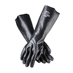 Pip 58-8060 Procoat, Supported Pvc, Interlock Lined, Black, Smooth Finish, 18 Inch, Pack Of 12 Pairs