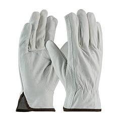 Pip 68-162/Xl Top Grain Cowhide Leather Drivers, Economy Grade, Keystone Thumb, Pack Of 12 Pairs