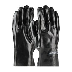 Pip 58-8020 Procoat, Supported Pvc, Interlock Lined, Black, Smooth Finish, 10 Inch, Pack Of 12 Pairs