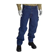 Pip 385-Frcj-5034 Pip Ar/Fr Dual Certified Capenter Jeans - 16.4 Cal/Cm2, Blue, Size 50" X 34"