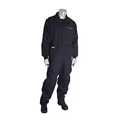 Pip 9100-2160D/5X Pip Ar/Fr Dual Certified Coverall - 8 Cal/Cm2, Navy, Size 5X-Large