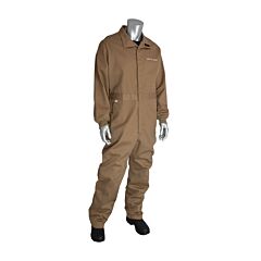 Pip 9100-2100D/3X Pip Ar/Fr Dual Certified Coverall With Vented Back - 8 Cal/Cm2, Tan, Size 3X-Large