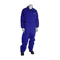 Pip 9100-2120D/2X Pip Ar/Fr Dual Certified Coverall With Vented Back - 8 Cal/Cm2, Blue, Size 2X-Large