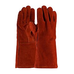 Pip 73-7015Lho Red Viper Welding Glove, Select Shoulder, Cotton Lined, Kevlar Stitch, Pack Of 12 Pairs