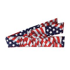 Pip 393-100-Pat Ez-Cool Evaporative Cooling Bandana, Patriot