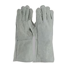 Pip 73-888Lho Pip Shoulder Split Cowhide Leather Welder'S Glove With Cotton Liner, Gray, Size Mens