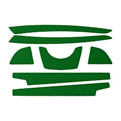 Jsp 281-Cr2Fb-10-Gr Cr2 Reflective Kit For Evo6100 Hard Hat, Full Brim, Green, 10/Pack, Green, Size One Size