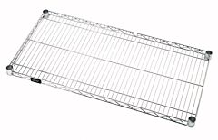 Quantum 3648C Single Wire Shelf, One 36"W X 48"L Shelf - Chrome