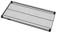 Quantum 2436Bk Single Wire Shelf, One 24"W X 36"L Shelf - Black