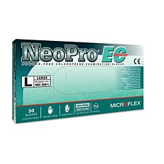 Microflex Nec-288-Xl Neopro Ec Exam Gloves Neoprene, Powder Free, X-Large Green