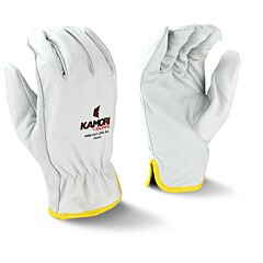 Radians Rwg52M Kamori Gloves Cut Level A5 Goat Skin Leather Drive With Aramid Liner, Size Medium