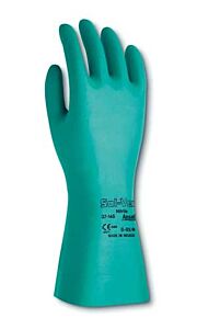 Ansell 37-510-11 Nitrile Blue 11-Mil P/F Unlined Foodservice 12/Pk